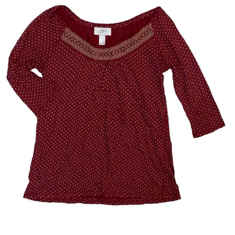Ann Taylor Loft Blouse - Picture 1 of 8